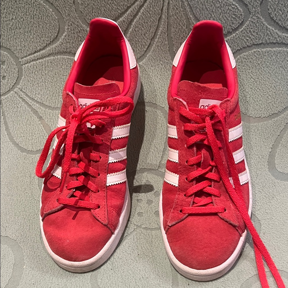 Adidas Women's Bold Red Sneakers
